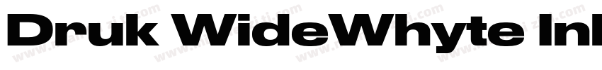 Druk WideWhyte Inktr字体转换